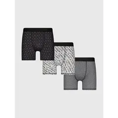 KARL LAGERFELD - Pack de 3 bóxers con estampado múltiple KL