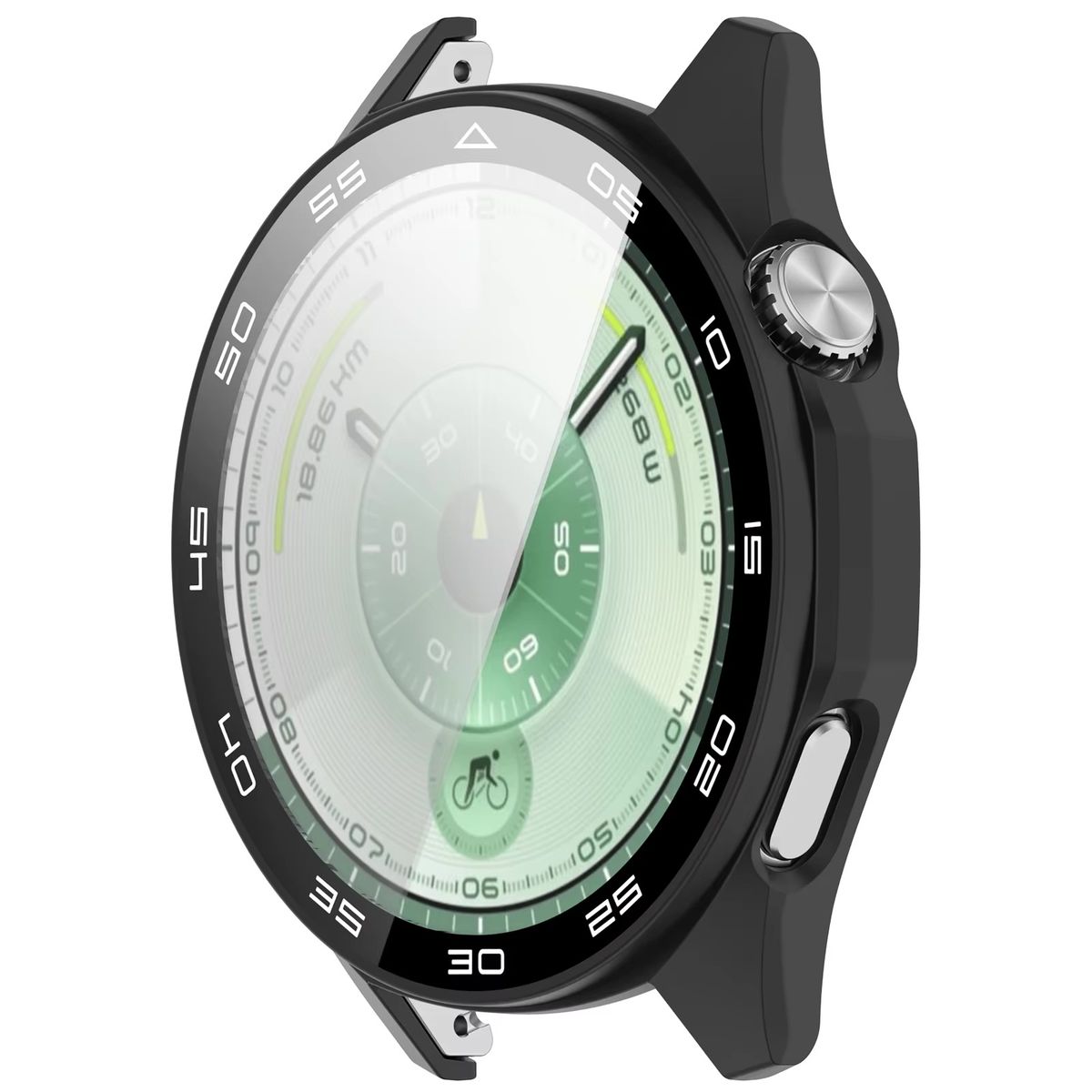 GENERICO - Protector Con Vidrio Compatible Con Huawei Watch Gt6  46mm