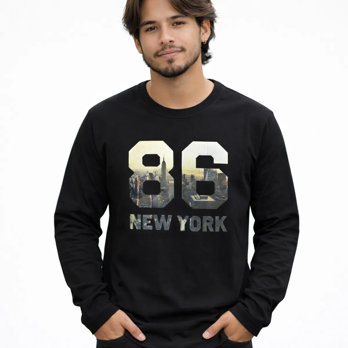 FALCONE - Polera Casual - Diseño WX615