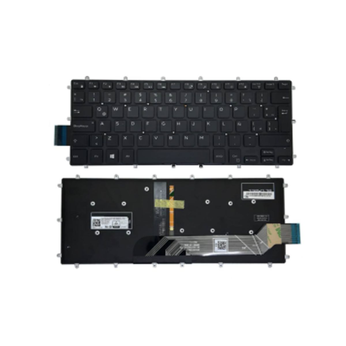 DELL - TECLADO DELL INSPIRON 14 7466 RETRO ESPAÑOL NEGRO
