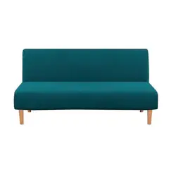 GENERICO - Funda Para Futón Sofa Tela Gruesa Textura Colores Sillon Tuequesa