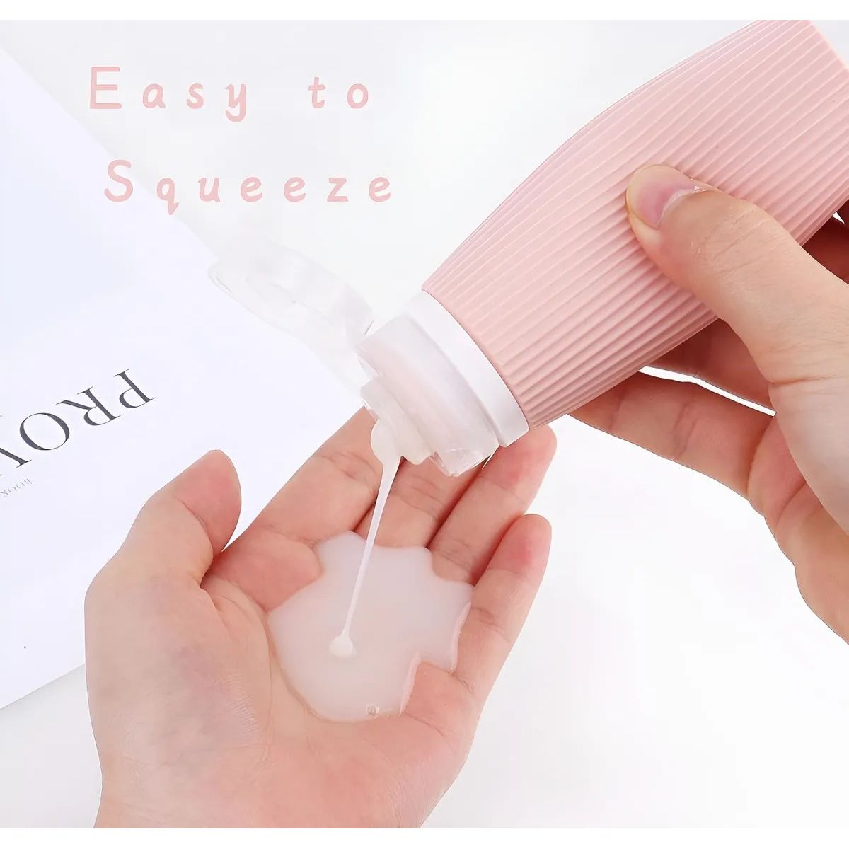 IRM - botella de silicona para crema set de 4 piezas