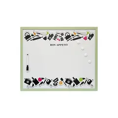 VGO - Pizarra plástica 40x50 cm. Kitchen Verde