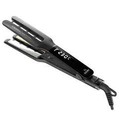 GAMA - Alisador Plancha Dual Plates S-Quattro Digital Titanio y Ceramica Tourmaline