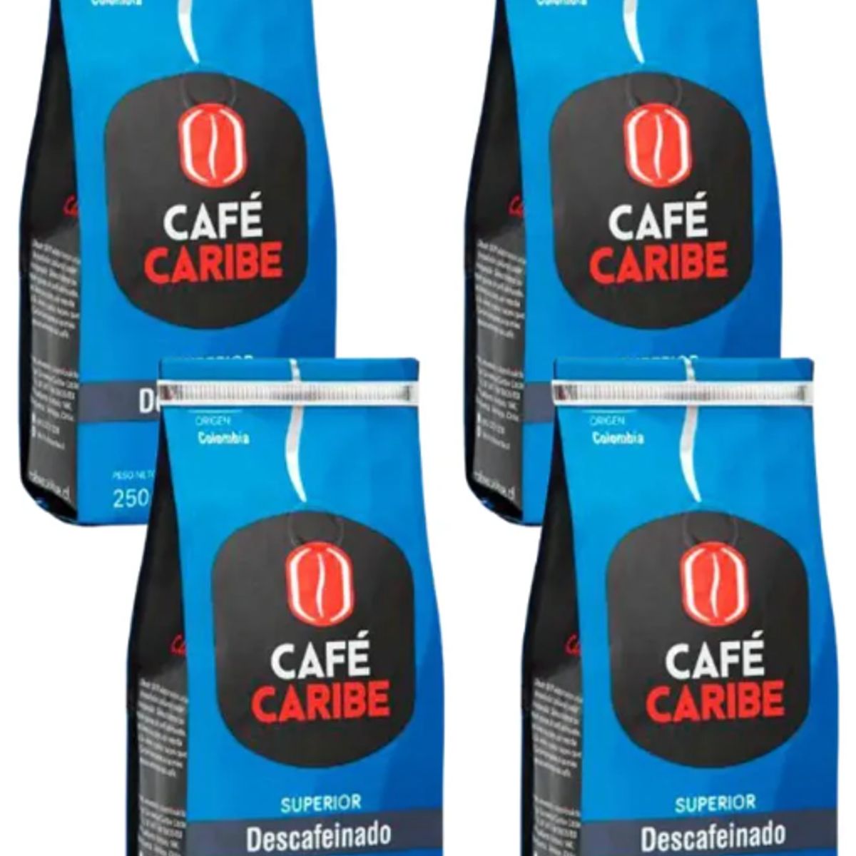 CAFE CARIBE - Café Caribe Descafeinado Superior -1kilo Molido