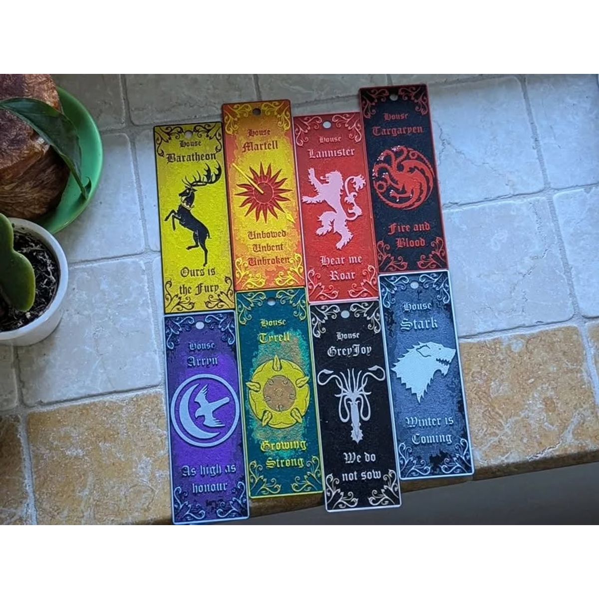 GENERICO - Marcapáginas - Juego de Tronos - Casa Targaryen