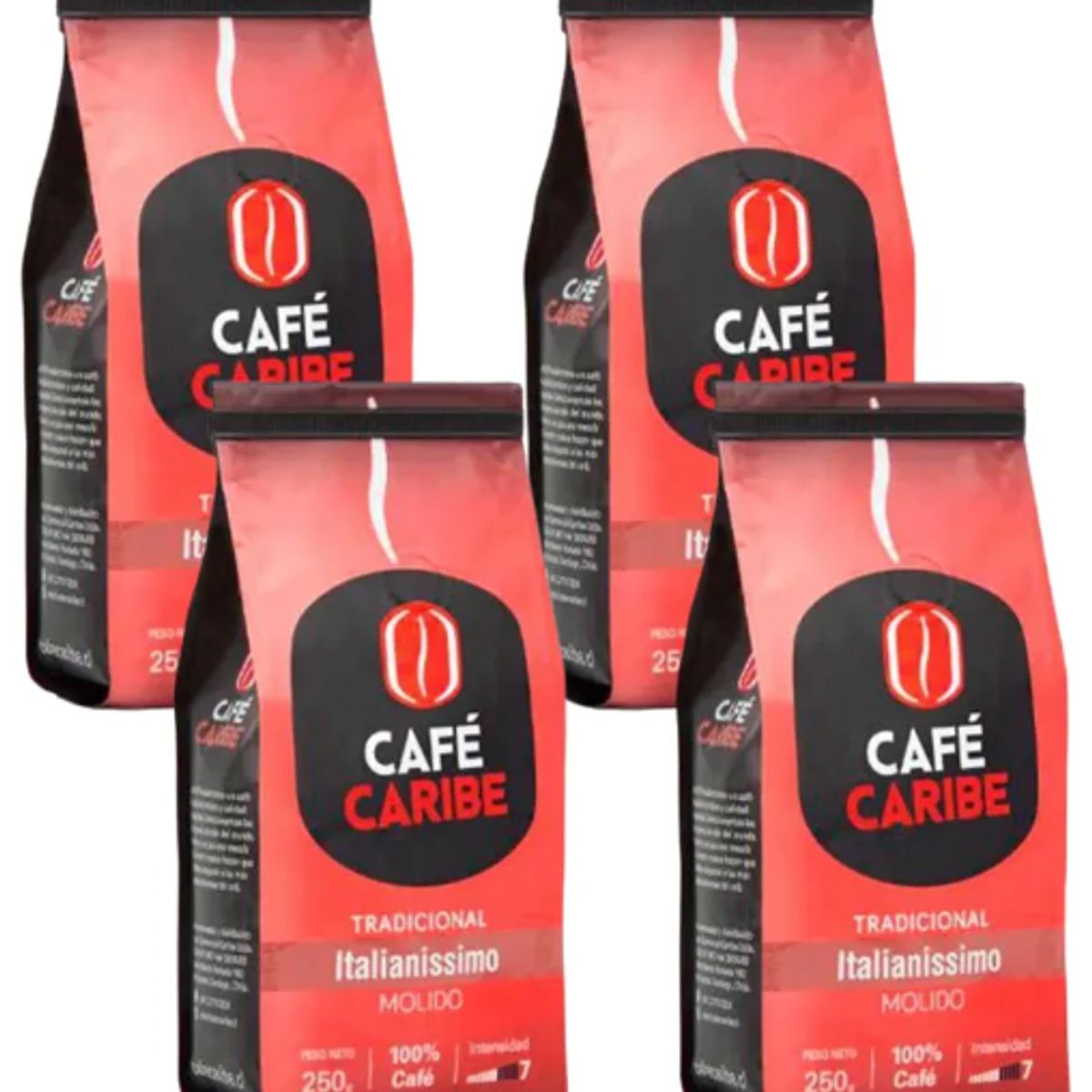 CAFE CARIBE - Café Caribe Italianissimo Tradicional - 1kilo Molido