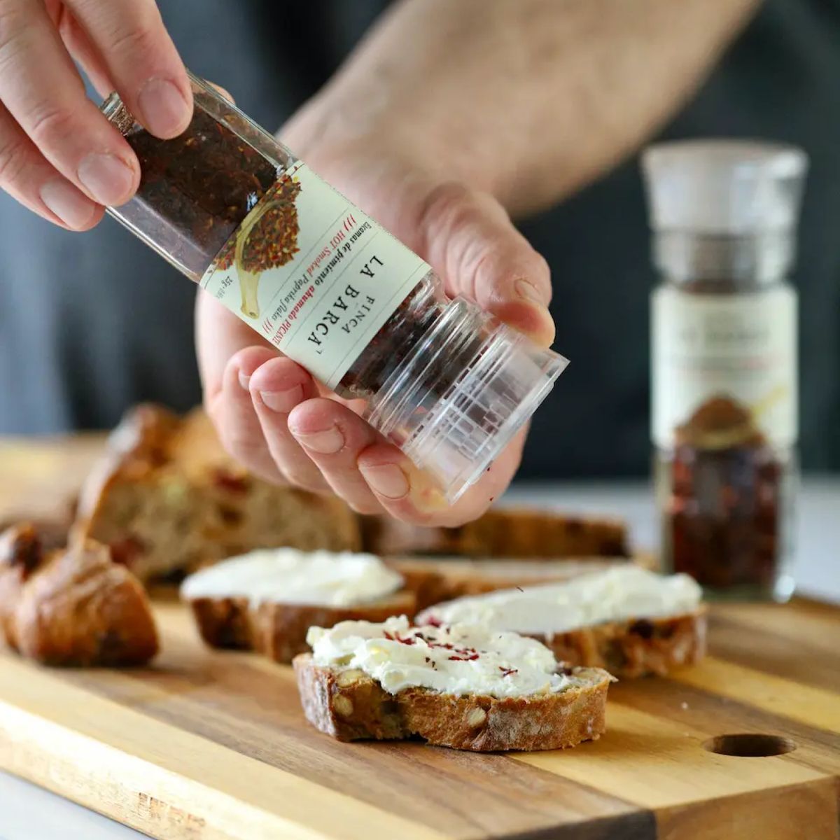 FINCA LA BARCA - Escamas Pimiento Ahumado Dulce Finca La Barca 1 x 24 gr