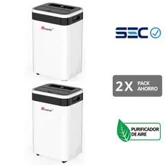 CASATEC - Deshumidificador de Aire Gtd-250 Plus WIFI 2 unidades