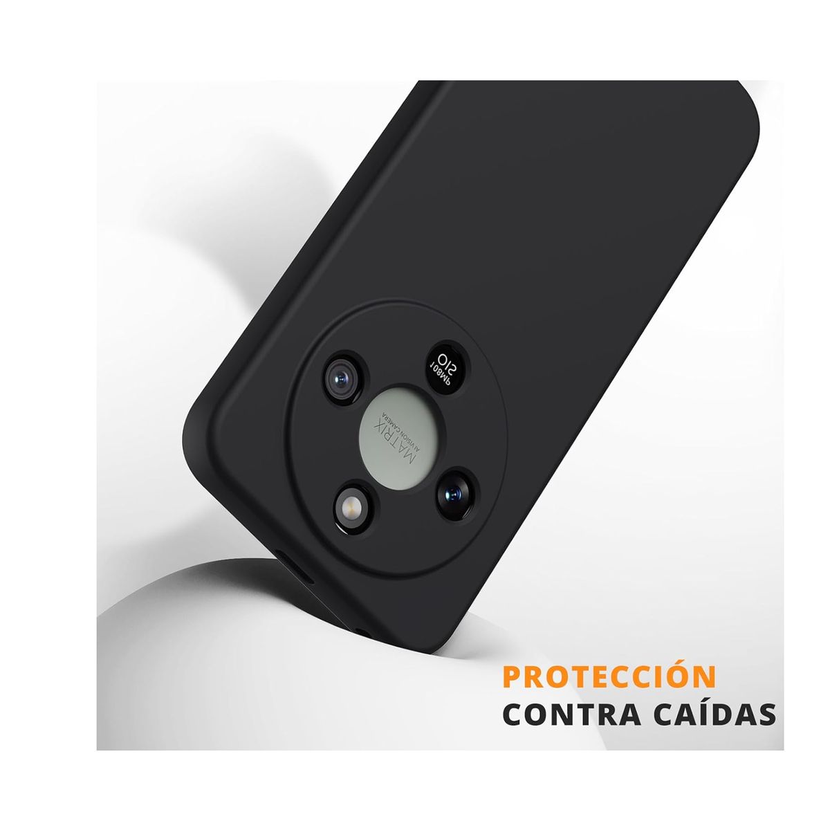 JOIGO - Carcasa Para Honor Magic 8 lite Goma Morado
