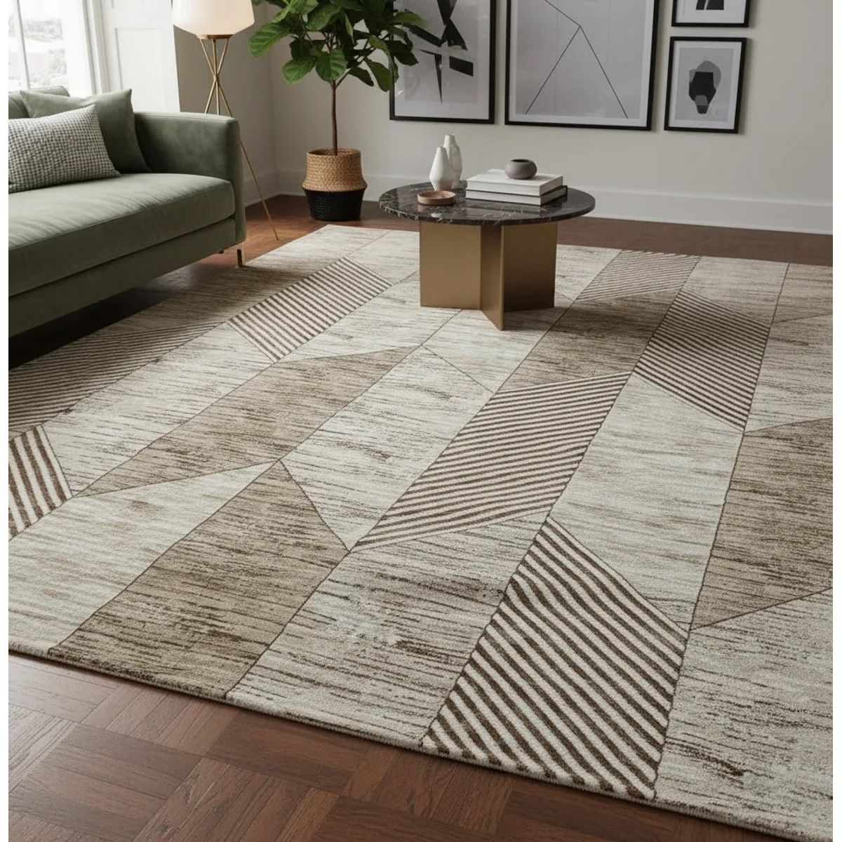 GENERICO - Alfombra Moderna Elegante  240X330 Origen Turca 036
