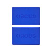 2 LADRILLOS DE YOGA EVA AZULES