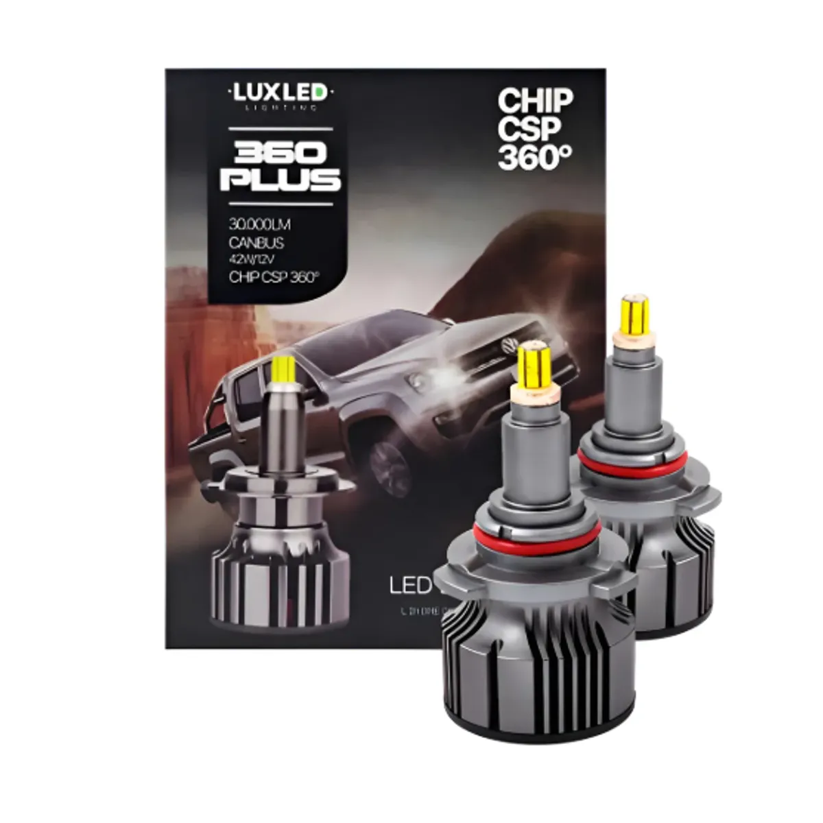 KOBO - Kit Turbo Led Para Foco Lupa 360 Canbus H7 - Ampolleta Auto