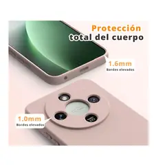 JOIGO - Carcasa Para Honor Magic 8 lite Goma Rosado
