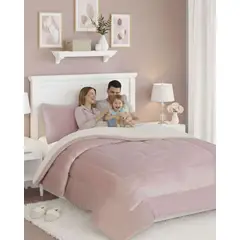 GENERICO - Plumón Cubrecama Chiporro plaza y Media Extra Cálido Invierno Premium