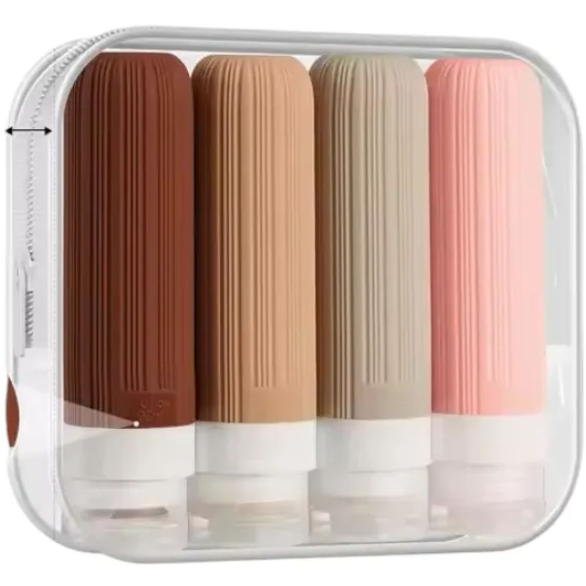 SOLO - Botellas Dispensador Silicona Para Viajes Cuidado Personal Silicona