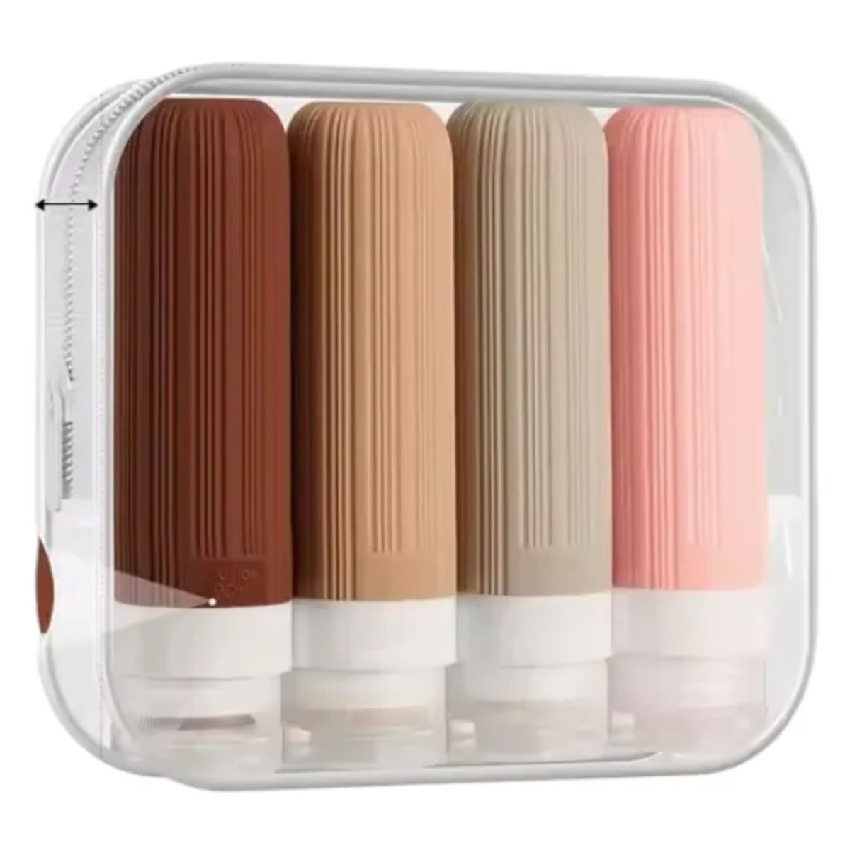 SOLO - Botellas Dispensador Silicona Para Viajes Cuidado Personal Silicona