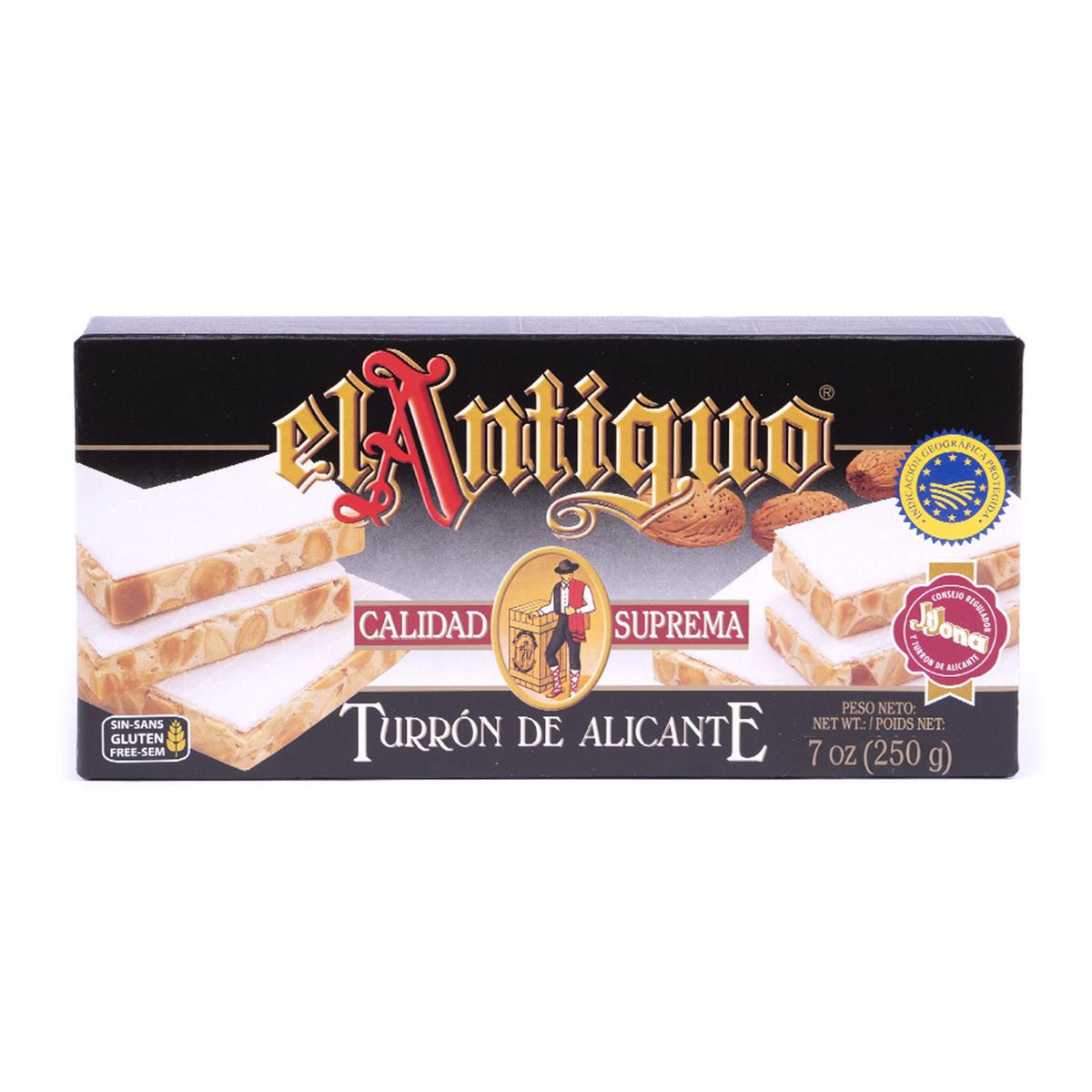 EL ANTIGUO - Turrón de Alicante El Antiguo 1 x 250 gr