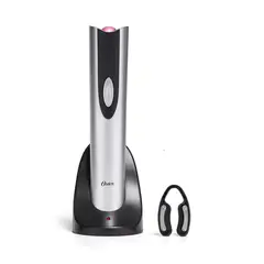OSTER - Descorchador Eléctrico para Vinos Plateado 4207 -
