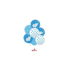 GENERICO - Set de globos estampado elefante 7pcs