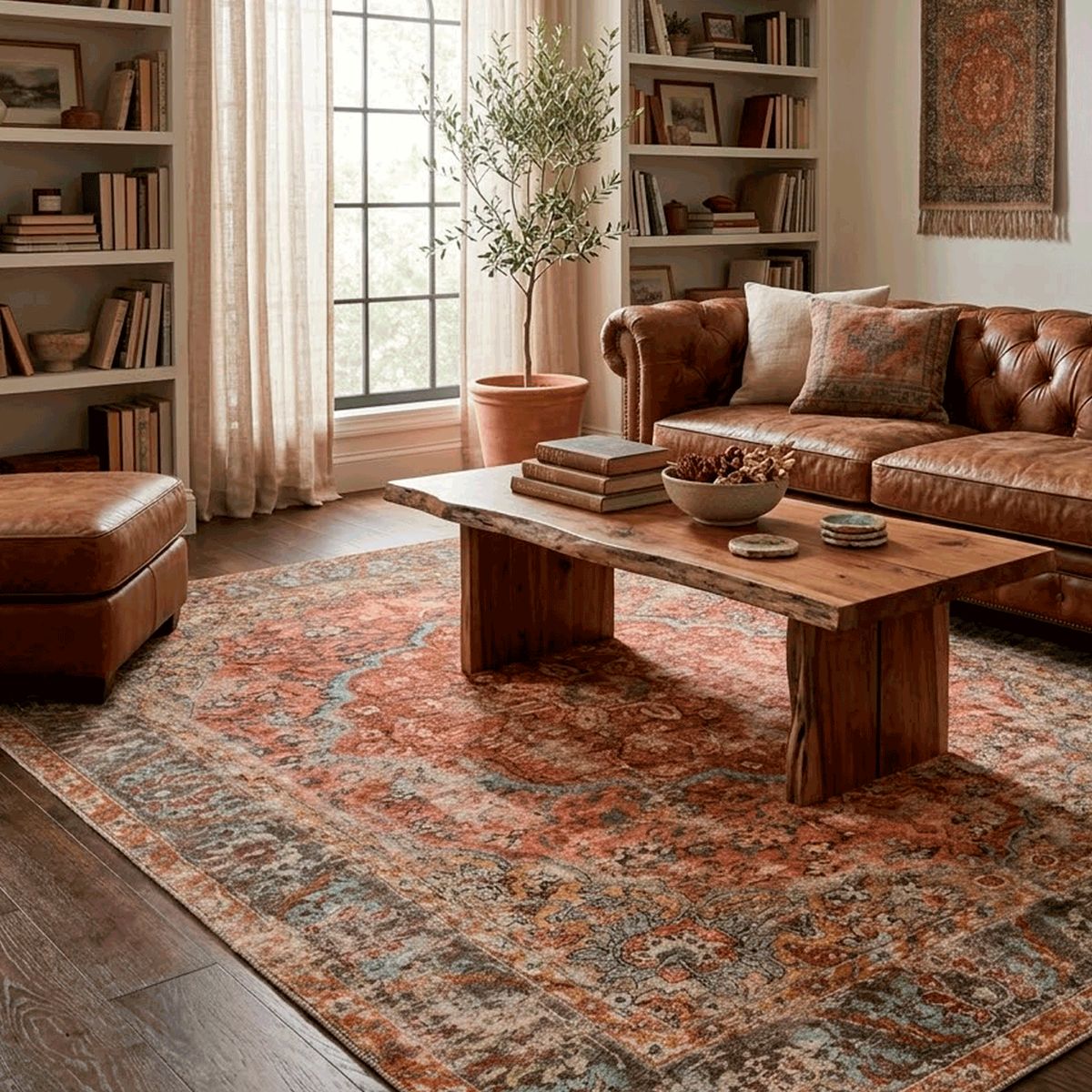 BAZHARS - Alfombra Vintage 160X230 cm Amasya  Nor T1114 Bazhars