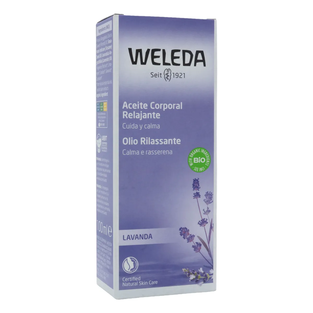 WELEDA - Aceite Relax De Lavanda 100 Ml Weleda