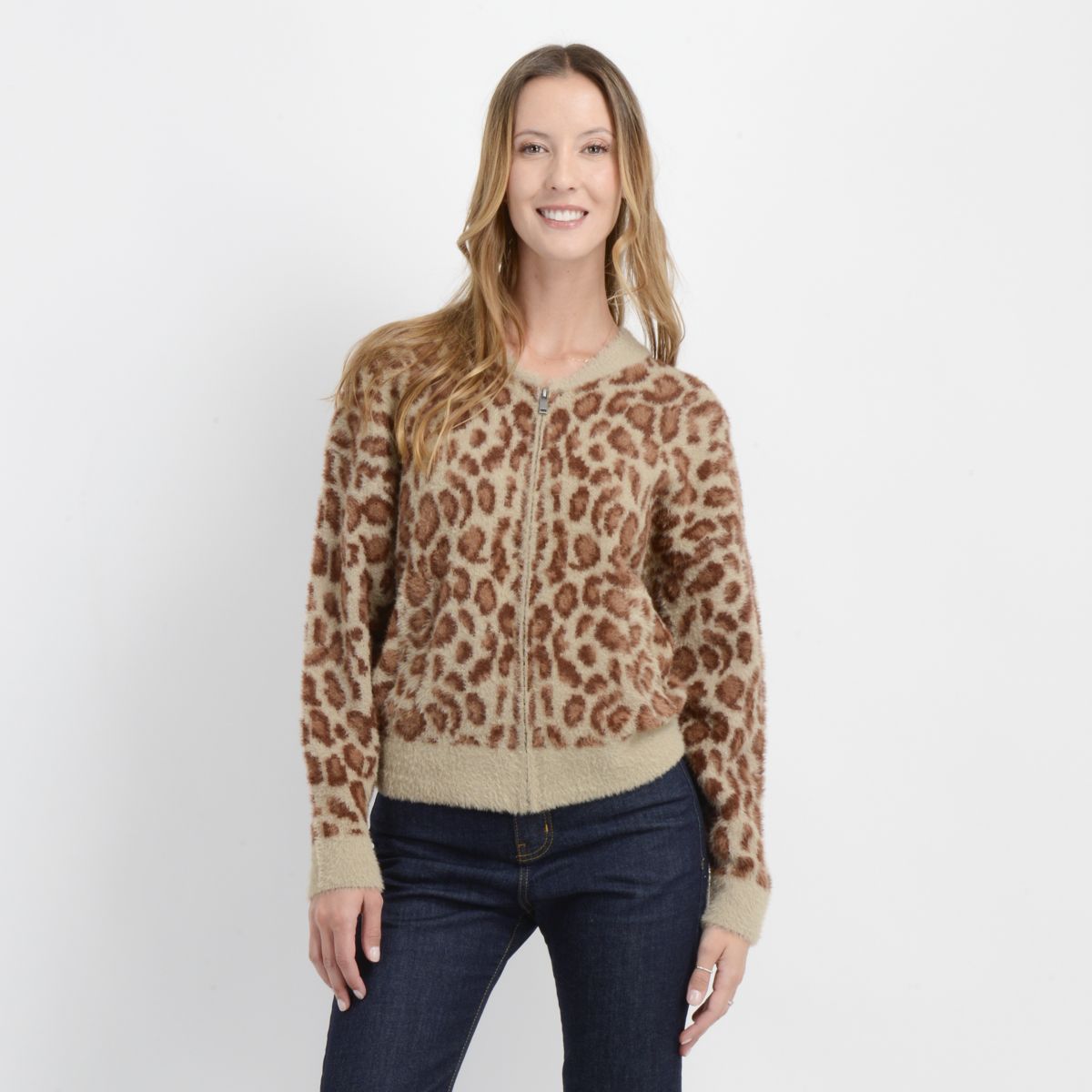O'NEILL - SWEATER CON CIERRE WILD CAFÉ CLARO