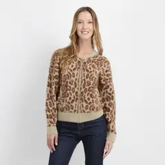 O'NEILL - SWEATER CON CIERRE WILD CAFÉ CLARO