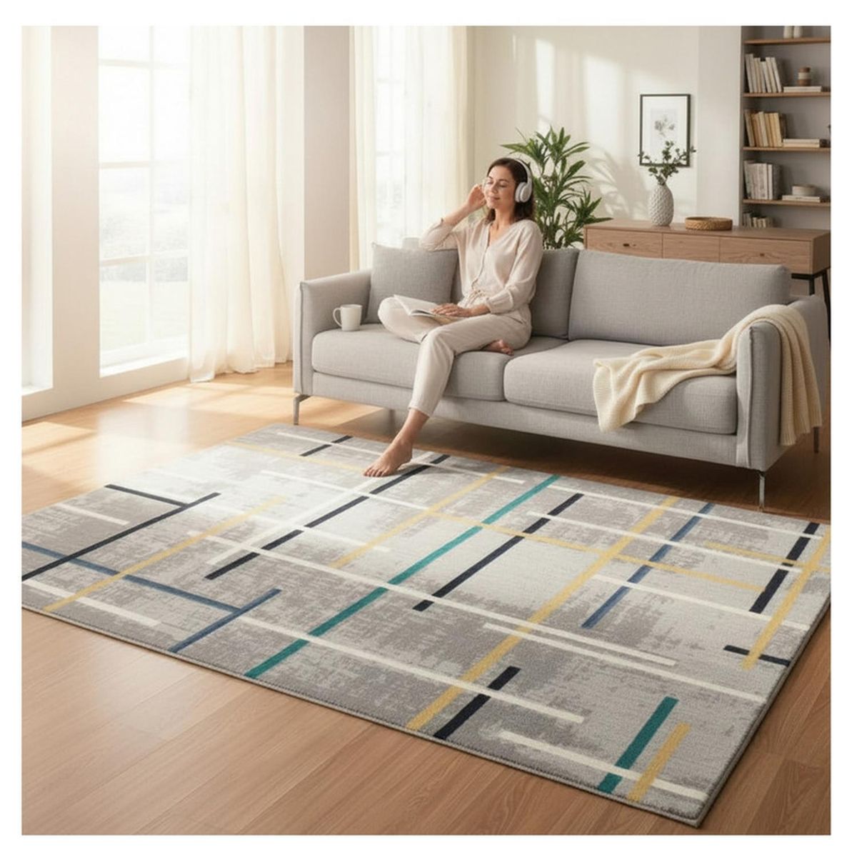 AUCKLAND OUTDOOR - Alfombra Living Sala Estar 120x160 cm Gala