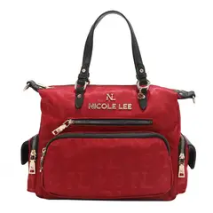 NICOLE LEE - MARGOT SATCHEL RED
