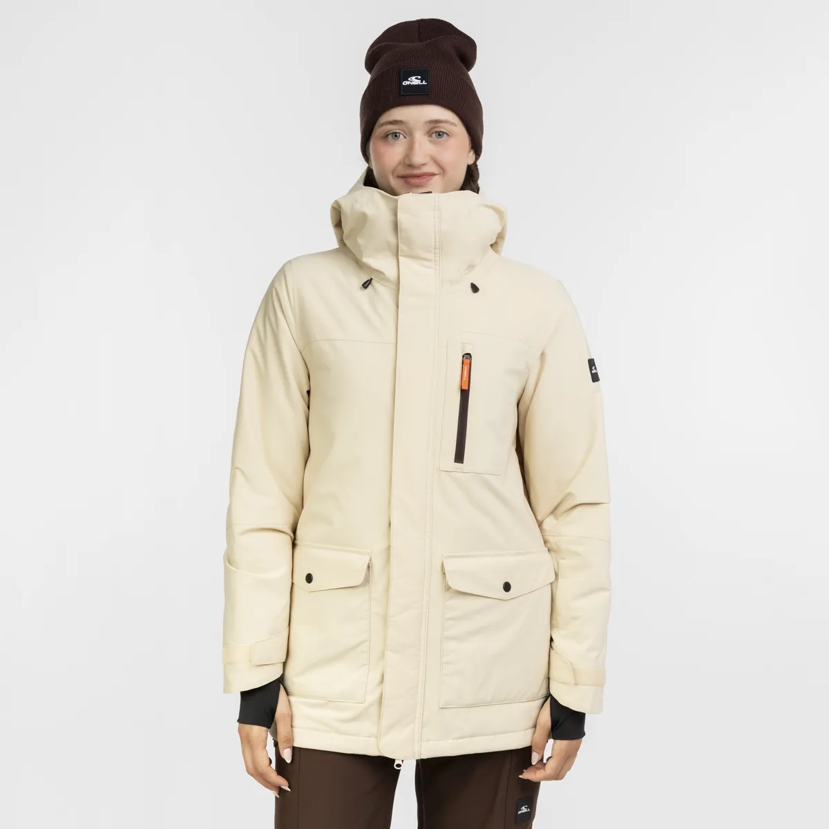 O'NEILL - PARKA TECNICA FWC PEAK JACKET 20K/20K BEIGE CLARO