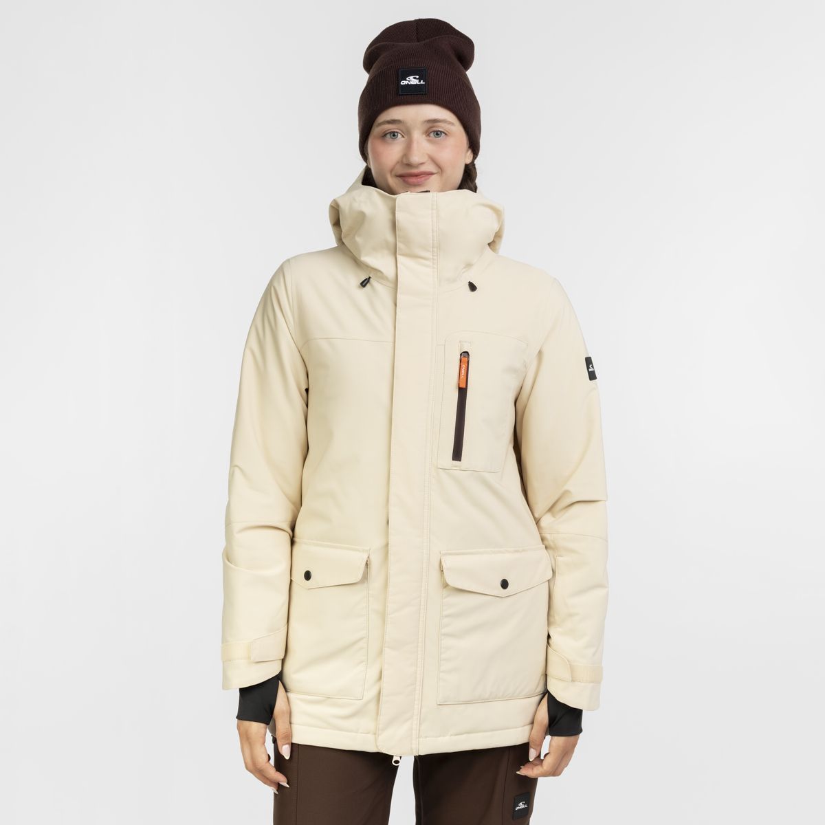 O'NEILL - PARKA TECNICA FWC PEAK JACKET 20K/20K BEIGE CLARO