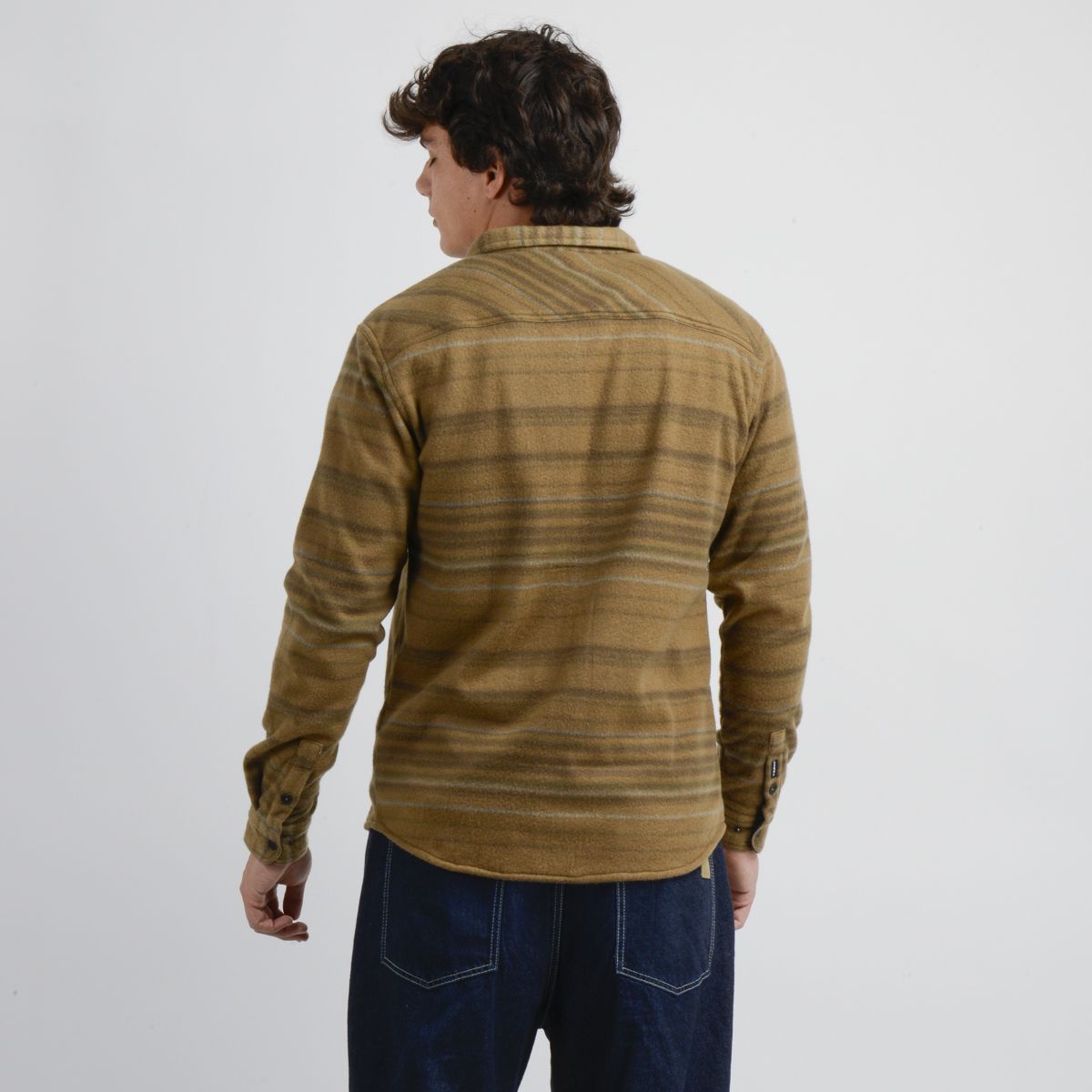 ONEILL - CAMISA POLAR MANGA LARGA GLACIER OVERSHIRT CAFÉ