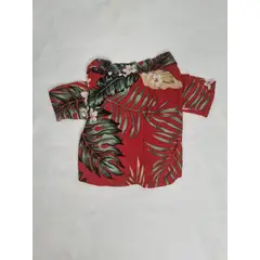 EL MUNDO DE EMMA - Guayabera mascota tropical talla XS corto