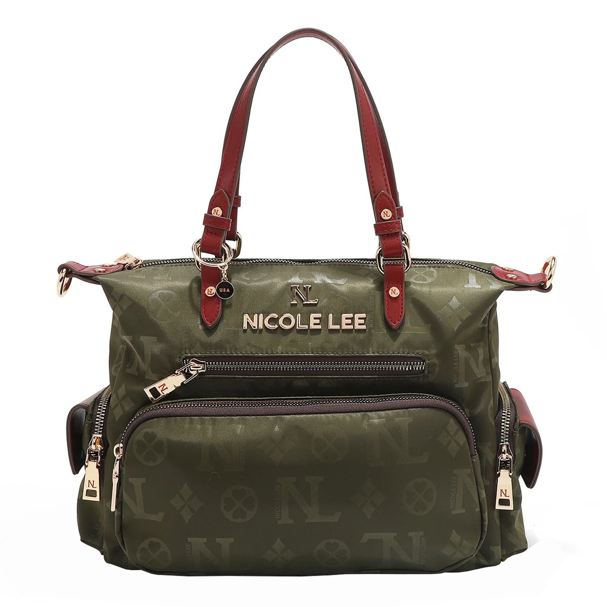 NICOLE LEE - MARGOT SATCHEL NICOLE LEE OLIVE