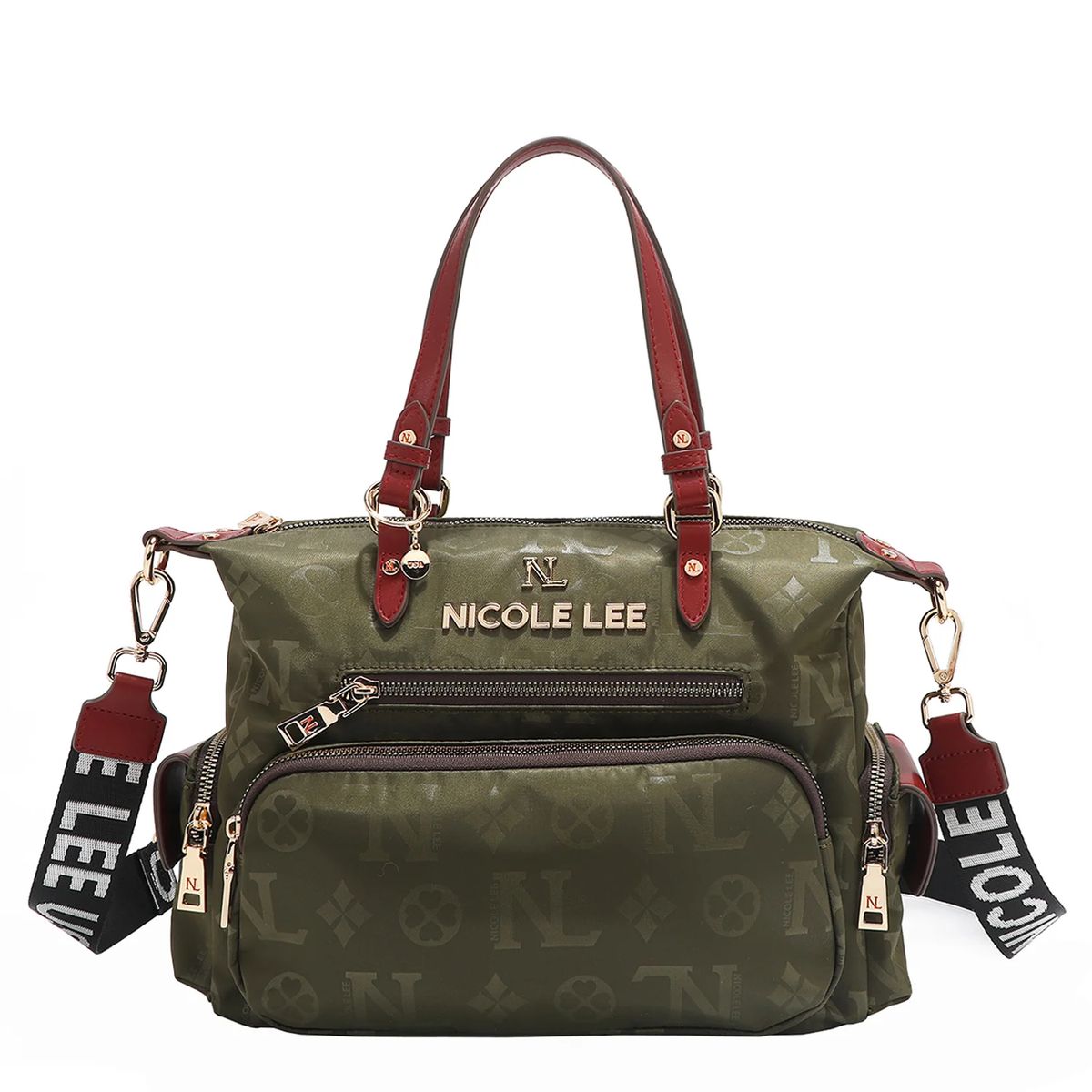 NICOLE LEE - MARGOT SATCHEL NICOLE LEE OLIVE