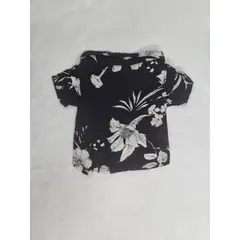 EL MUNDO DE EMMA - Guayabera mascota negra talla XS corta