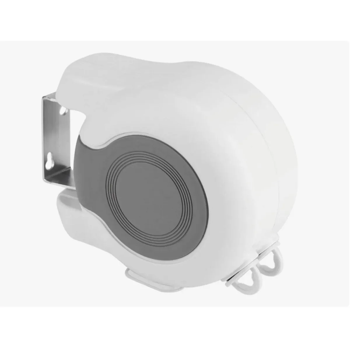 GENERICO - Tendedero Retractil Colgador Ropa Pared Doble Linea Cuerda