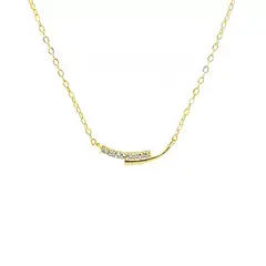 LUX JOYAS - Collar Plata 925 Sonrisa Dob Bri