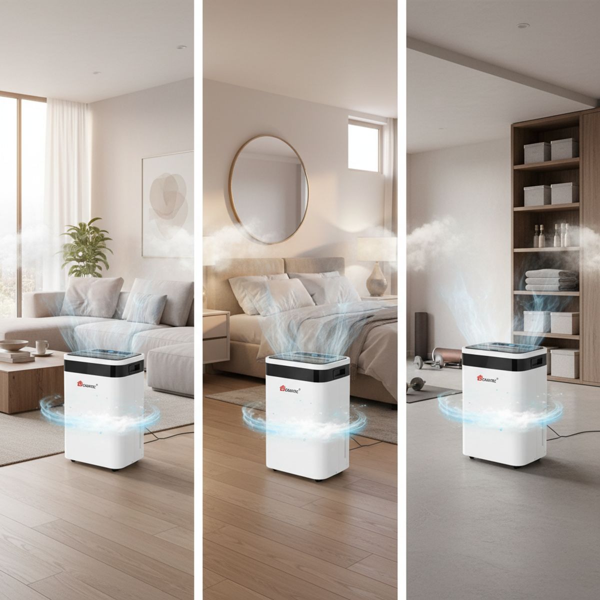 CASATEC - Deshumidificador de Aire Gtd-250 Plus WIFI 3 unidades Casatec