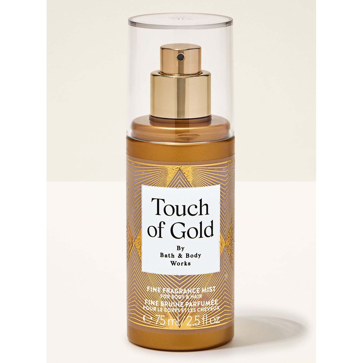 BATH & BODY WORKS - Mist Corporal Mini Bath and Body Works Touch of Gold