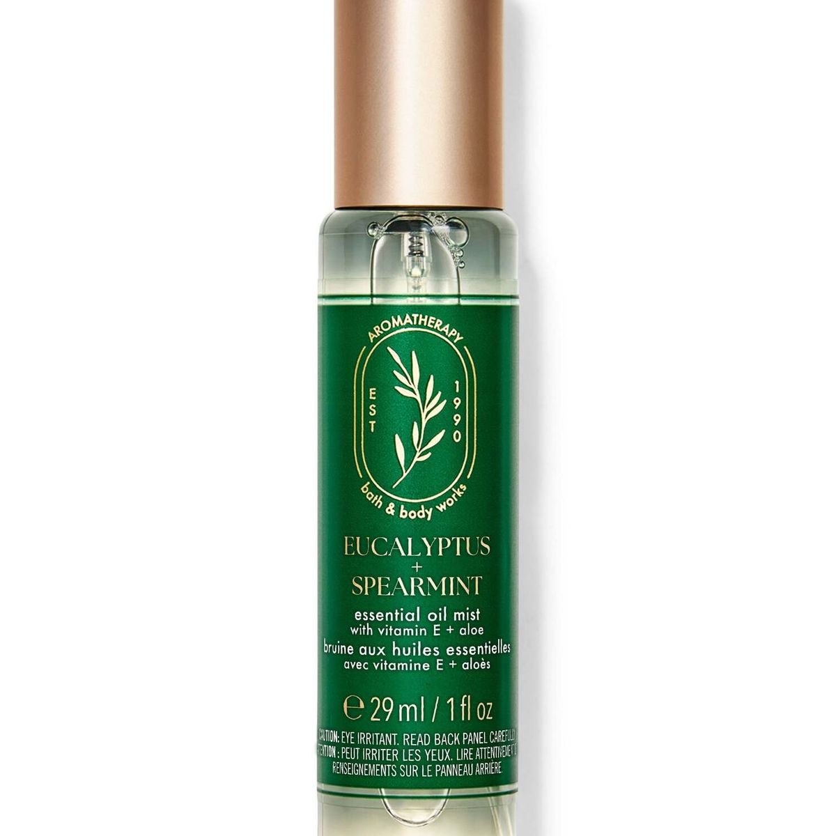 BATH & BODY WORKS - Mist de Aceite Esencial Bath and Body Works Eucalyptus Spearmint
