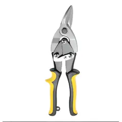 GENERICO - Tijera Hojalatera De Aviación Alicate Corta Chapa 10pulgadas Negro Con Amarillo