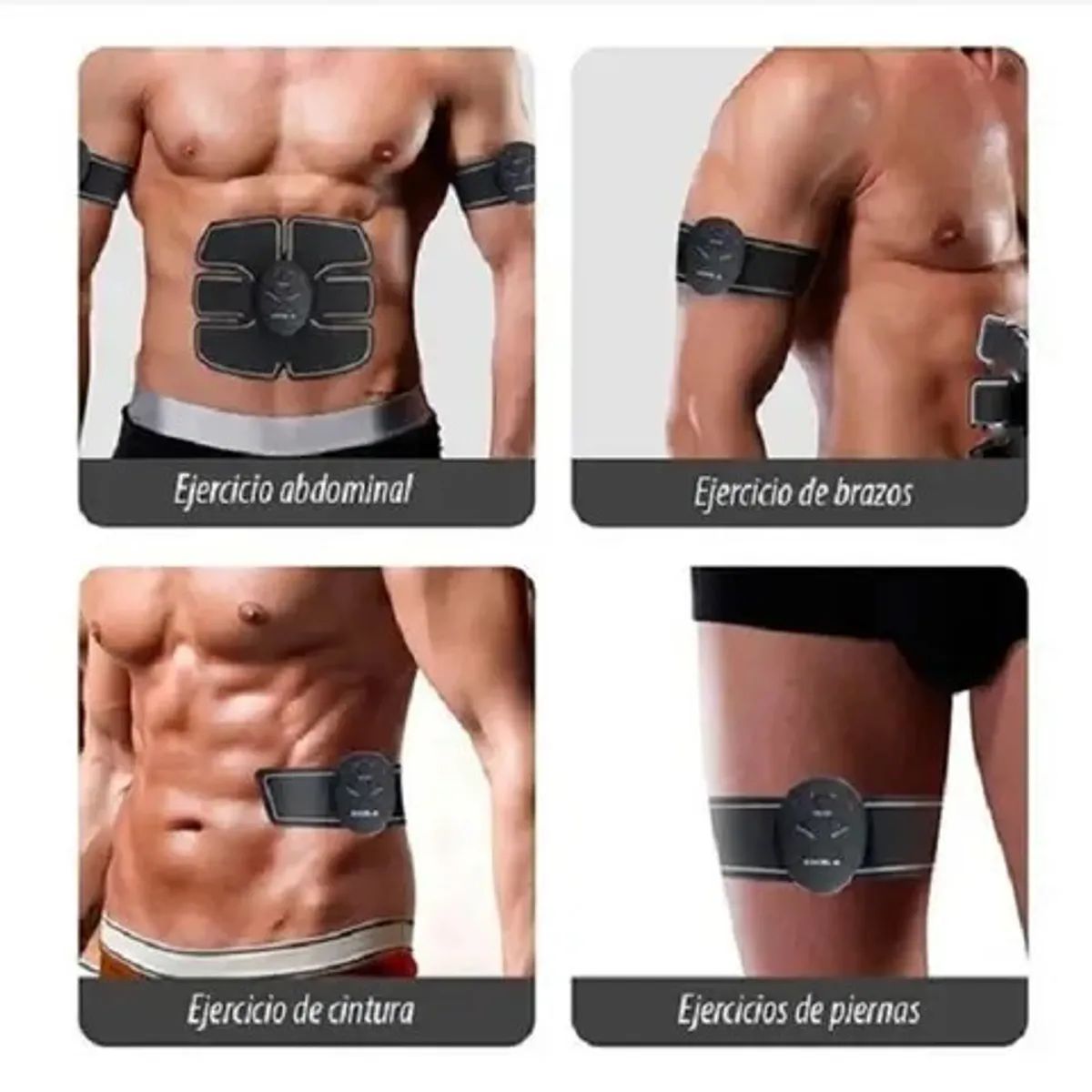 MOVI - Electroestimulador Muscular 5 en 1 Tonifica, Reduce y Marca
