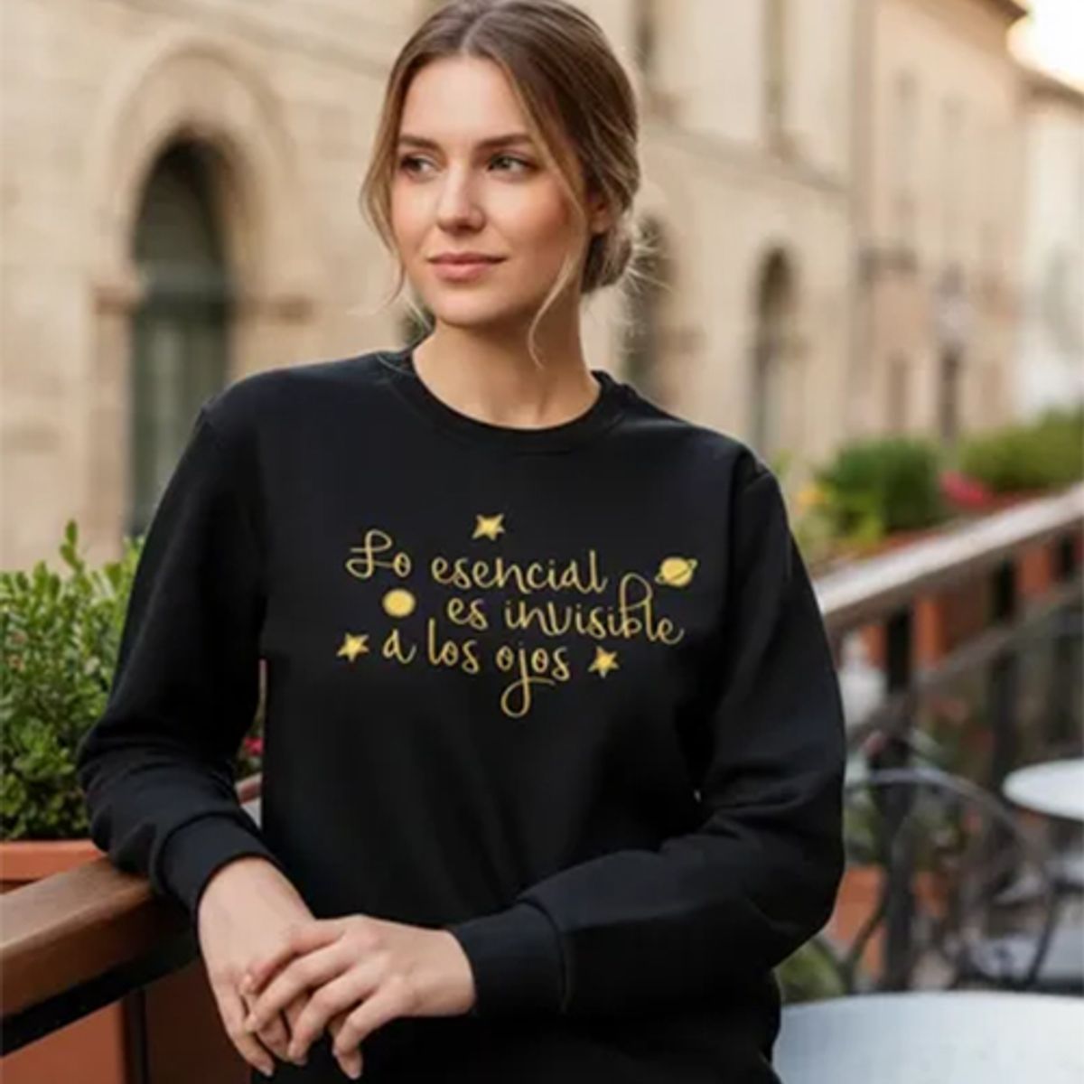 ROLY - Poleron Diseño Principito Frase