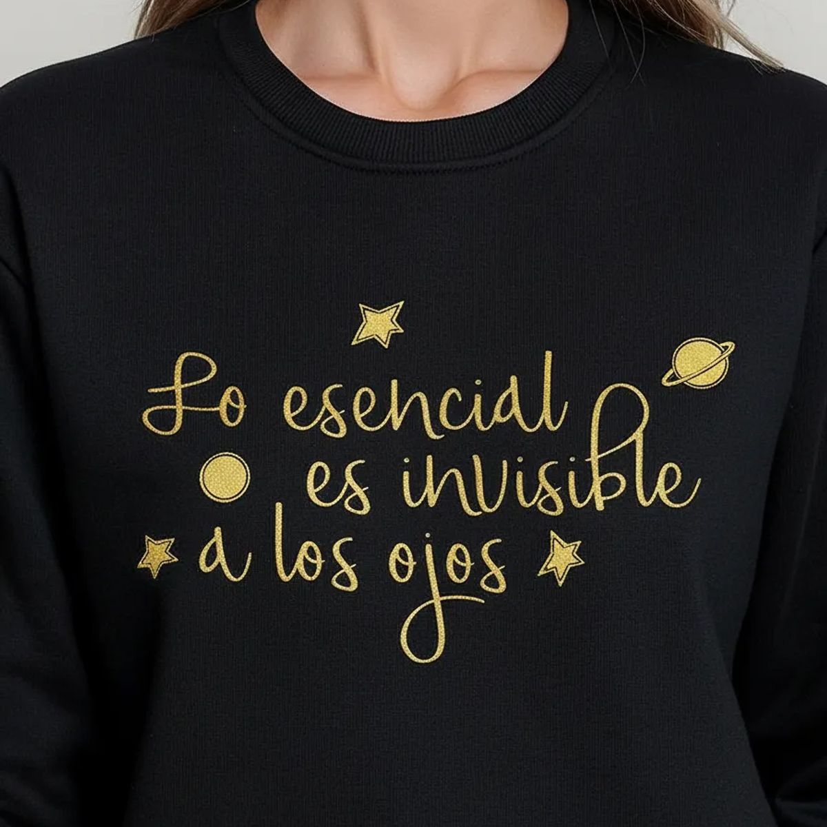 ROLY - Poleron Diseño Principito Frase