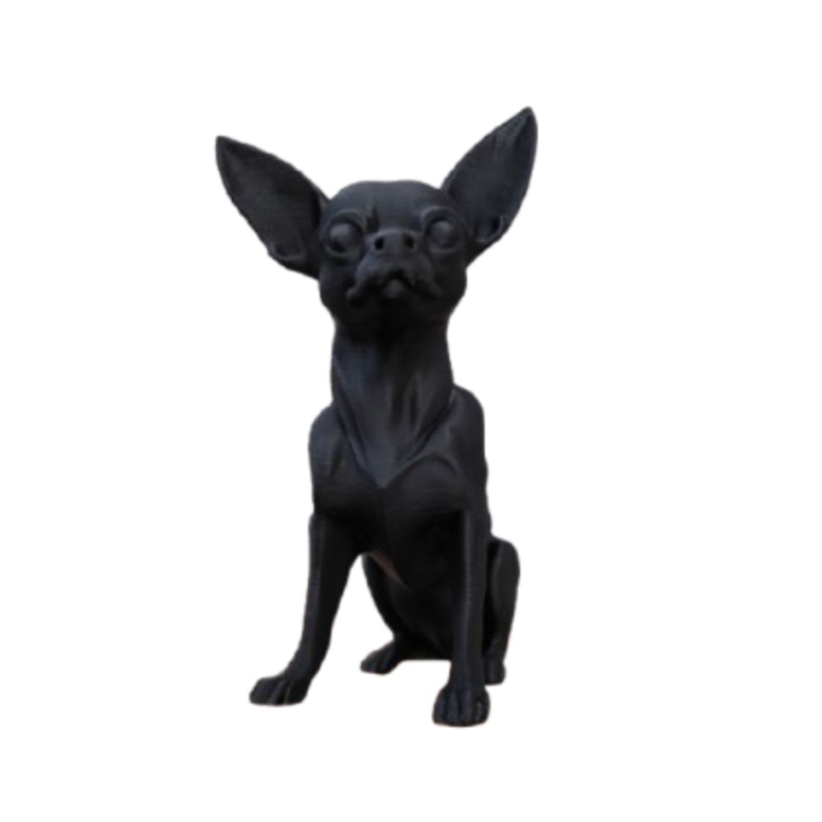 GENERICO - Escultura de Chihuahua Minimalista