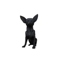 GENERICO - Escultura de Chihuahua Minimalista