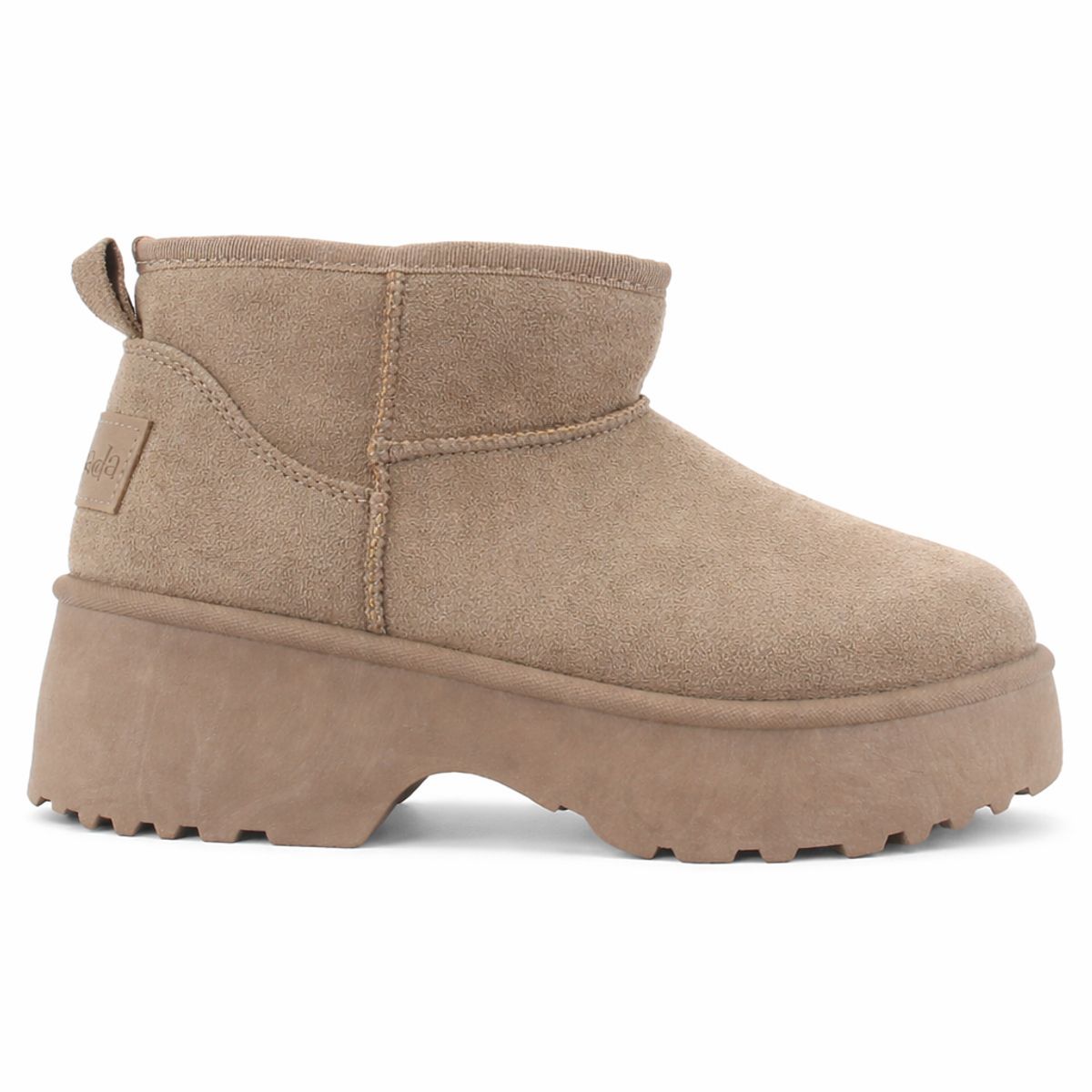 CHALADA - Botin Mujer Taupe Casual Chalada Pinheel