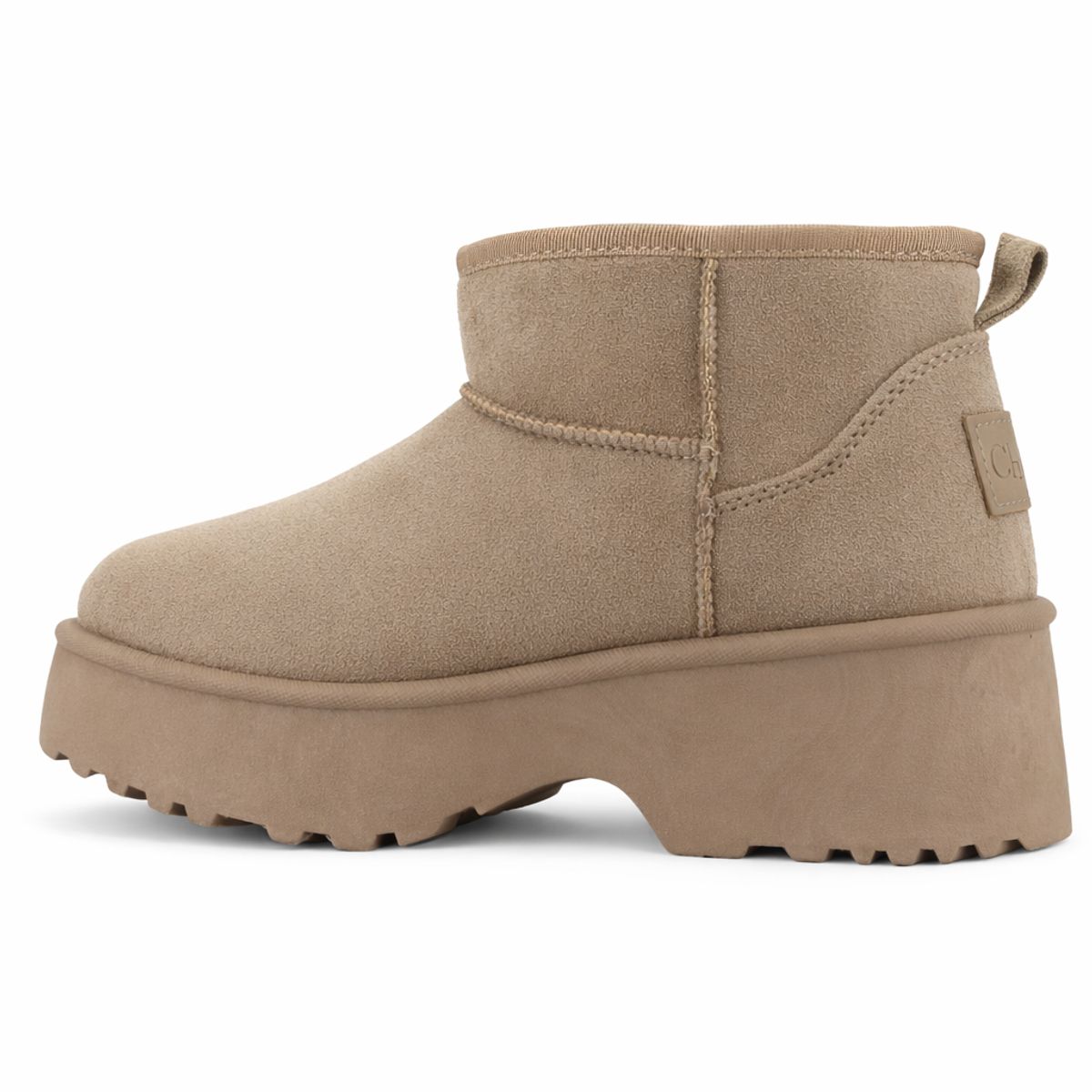 CHALADA - Botin Mujer Taupe Casual Chalada Pinheel